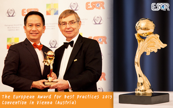 The European Award for Best Practices 2013 Convention in Vienna (Austria)