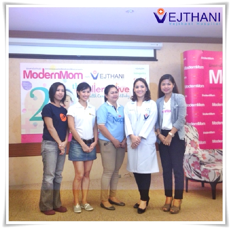 ภาพกิจกรรม Alternative HealthCare for Mom & Baby โรงพยาบาลเวชธานี