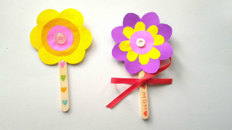 Mother's Day Event: Express love to your Mom by creating Paper Flowers!