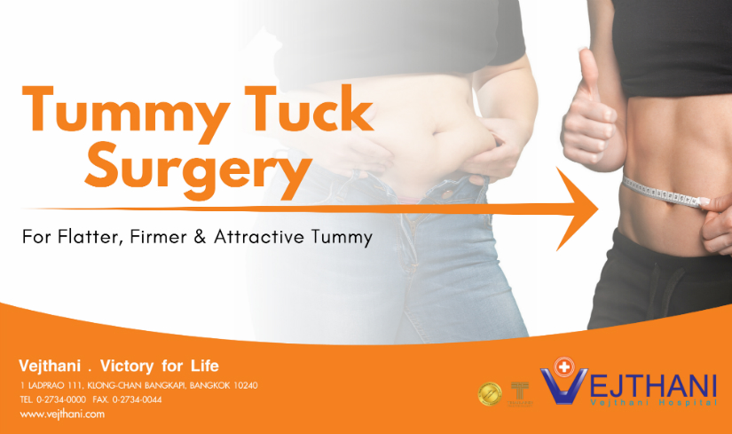 Tummy Tuck Surgery Bangkok Thailand : Get Flatter Tummy